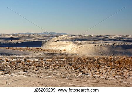 white sands national monument alamogordo new nm View Large Photo Image Stock Photo - white sands national monument alamogordo new nm. Fotosearch