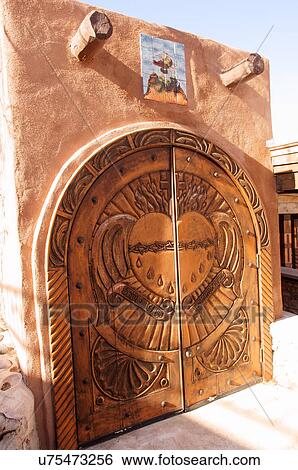 wooden door el santuario de chimayo roman church View Large Photo Image Stock Photograph - wooden door el santuario de chimayo roman church. Fotosearch