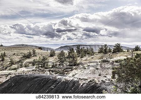 Landscape with rock formations, Bridger, Montana, USA View Large Photo Image Stock Image - Landscape with rock formations, Bridger, Montana, USA. Fotosearch