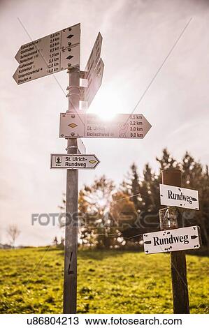Large group of direction signs pointing opposite directions, Germany View Large Photo Image Stock Image - Large group of direction signs pointing opposite directions, Germany. Fotosearch