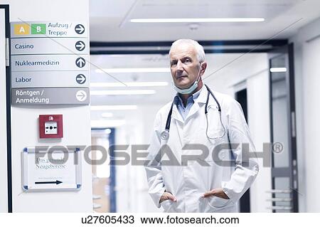 Portrait of male doctor View Large Photo Image Stock Image - Portrait of male doctor. Fotosearch