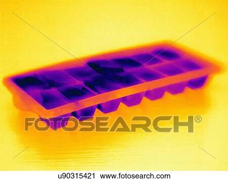 Thermal image of tray of ice cubes View Large Photo Image Stock Image - Thermal image of tray of ice cubes. Fotosearch