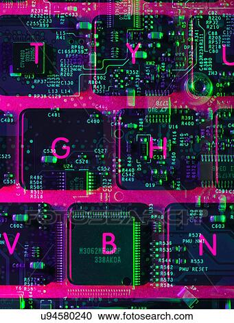 Double exposure of the inside and out of a laptop computer showing the electronic components under the keyboard View Large Photo Image Stock Image - Double exposure of the inside and out of a laptop computer showing the electronic components under the keyboard. Fotosearch