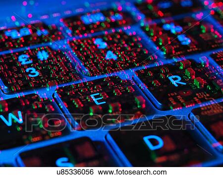 Double exposure of the inside and out of a laptop computer showing the electronic components under the keyboard View Large Photo Image Stock Photograph - Double exposure of the inside and out of a laptop computer showing the electronic components under the keyboard. Fotosearch