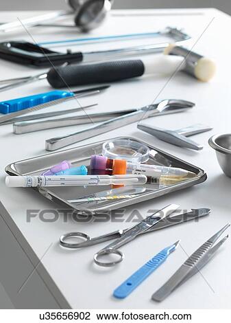 Pathology equipment and tests for forensic and medical investigation View Large Photo Image Stock Image - Pathology equipment and tests for forensic and medical investigation. Fotosearch