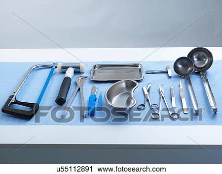 Pathology equipment ready for a autopsy in a laboratory View Large Photo Image Stock Image - Pathology equipment ready for a autopsy in a laboratory. Fotosearch