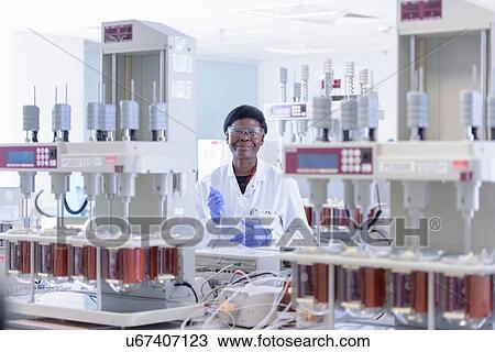 Portrait of scientist in laboratory View Large Photo Image Stock Image - Portrait of scientist in laboratory. Fotosearch