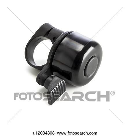 Bicycle bell against a white background. View Large Illustration Stock Illustration - Bicycle bell against a white background.. Fotosearch