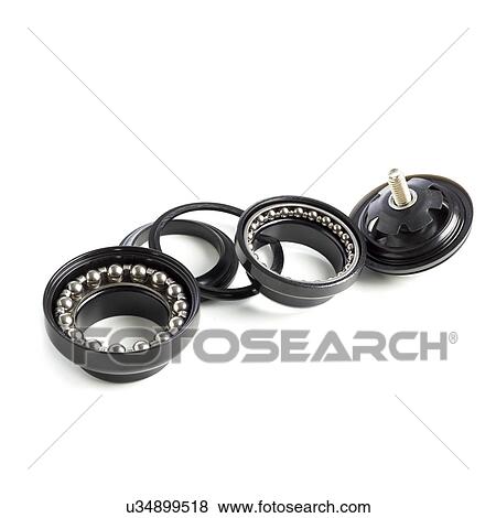 Bicycle headset against a white background. View Large Illustration Stock Illustration - Bicycle headset against a white background.. Fotosearch