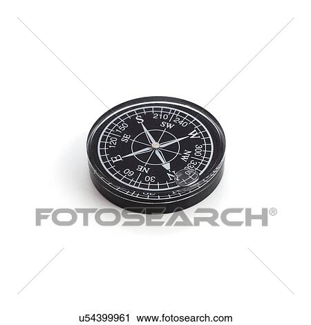 Compass against a white background. View Large Illustration Clip Art - Compass against a white background.. Fotosearch
