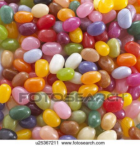 Jelly beans. View Large Illustration Clip Art - Jelly beans.. Fotosearch