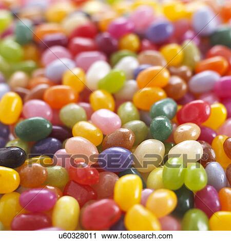 Jelly beans. View Large Illustration Clip Art - Jelly beans.. Fotosearch