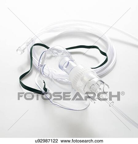 Nebuliser against a white background. View Large Illustration Drawing - Nebuliser against a white background.. Fotosearch