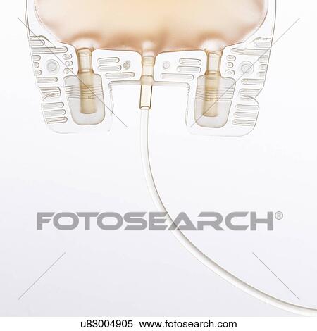Plasma bag against a white background. View Large Illustration Stock Illustration - Plasma bag against a white background.. Fotosearch