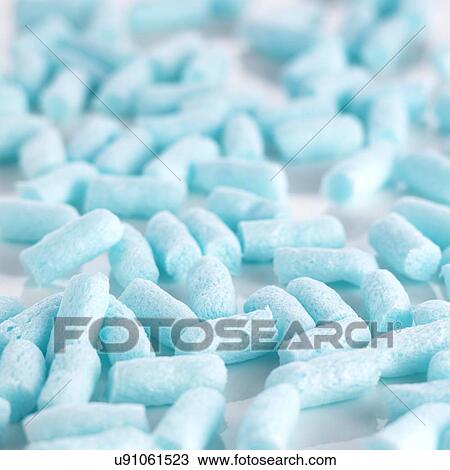 Polystyrene packaging material. View Large Illustration Drawing - Polystyrene packaging material.. Fotosearch