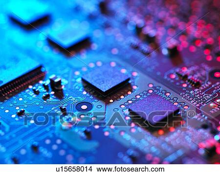 PROPERTY RELEASED. Circuit boards of a lap top computer View Large Illustration Stock Illustration - PROPERTY RELEASED. Circuit boards of a lap top computer. Fotosearch