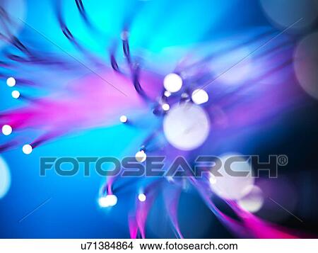 PROPERTY RELEASED. Fibre optic cables carrying data. View Large Illustration Stock Illustration - PROPERTY RELEASED. Fibre optic cables carrying data.. Fotosearch