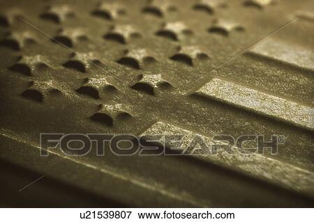 Rusty metal flag of the United States Of America. View Large Illustration Stock Illustration - Rusty metal flag of the United States Of America.. Fotosearch