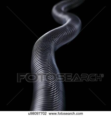 Transverse wave in a slinky spring. In transverse (or shear) waves the displacement is at right angles to the direction of propagation. View Large Illustration Drawing - Transverse wave in a slinky spring. In transverse (or shear) waves the displacement is at right angles to the direction of propagation.. Fotosearch