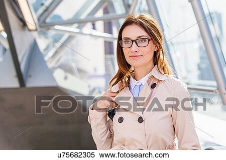 Businesswoman wearing glasses View Large Photo Image Stock Photography - Businesswoman wearing glasses. Fotosearch