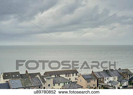 Elevated seascape and waterfront rooftops, Maryport, Cumbria, UK View Large Photo Image Stock Image - Elevated seascape and waterfront rooftops, Maryport, Cumbria, UK. Fotosearch