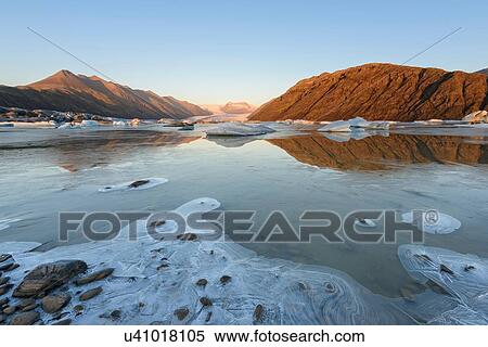 Ice on lake, Heinabergsjokull Glacier, Iceland View Large Photo Image Stock Photography - Ice on lake, Heinabergsjokull Glacier, Iceland. Fotosearch