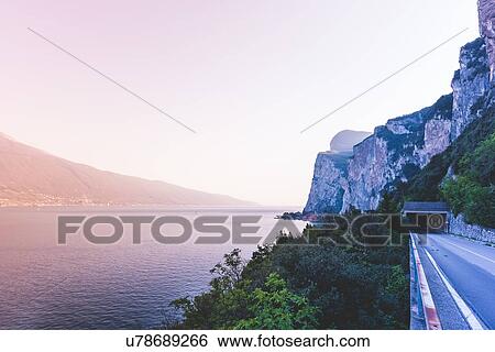Stock Photograph - Lake Garda, Italy. Fotosearch