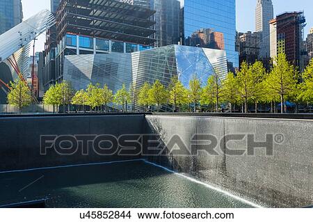 National September 11 Memorial & Museum, New York, USA View Large Photo Image Picture - National September 11 Memorial & Museum, New York, USA. Fotosearch