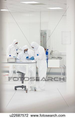 Scientists working in laboratory View Large Photo Image Stock Image - Scientists working in laboratory. Fotosearch