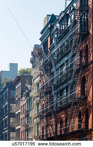 Soho apartment buildings, downtown Manhattan, New York, USA View Large Photo Image Stock Photography - Soho apartment buildings, downtown Manhattan, New York, USA. Fotosearch