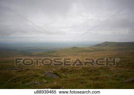 Stock Photography - View of Dartmoor, Devon, UK. Fotosearch