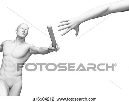 "Anatomy of a runner, Illustration" View Large Illustration Drawing - "Anatomy of a runner, Illustration". Fotosearch
