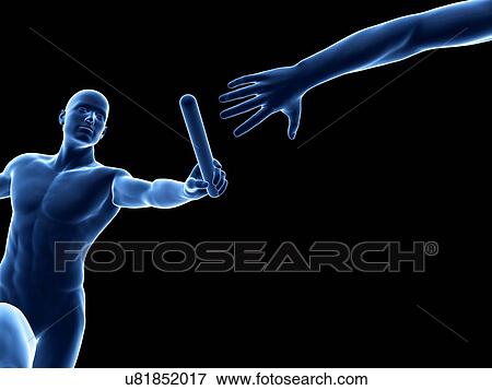 "Anatomy of a runner, Illustration" View Large Illustration Stock Illustration - "Anatomy of a runner, Illustration". Fotosearch