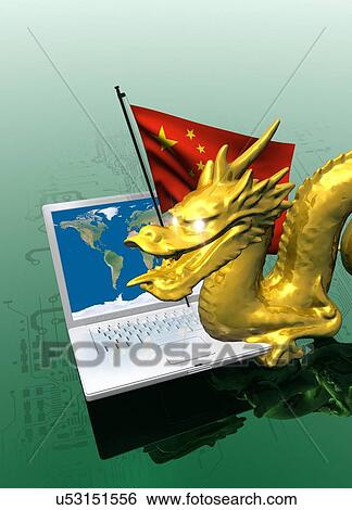 "Chinese cyber hacking, Illustration" View Large Illustration Stock Illustration - "Chinese cyber hacking, Illustration". Fotosearch