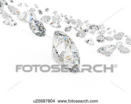 "Diamond on black background, Illustration" View Large Illustration Stock Illustration - "Diamond on black background, Illustration". Fotosearch