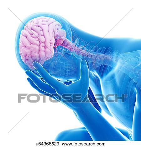 Stock Illustration - "Diamond on black background, Illustration". Fotosearch