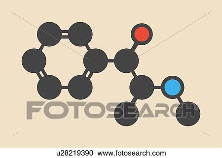 Ephedrine herbal stimulant molecule View Large Illustration Clipart - Ephedrine herbal stimulant molecule. Fotosearch