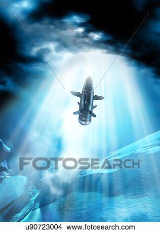 "Futuristic space craft, Illustration" View Large Illustration Stock Illustration - "Futuristic space craft, Illustration". Fotosearch