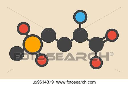 Glufosinate 除草剤 分子 イラスト U Fotosearch
