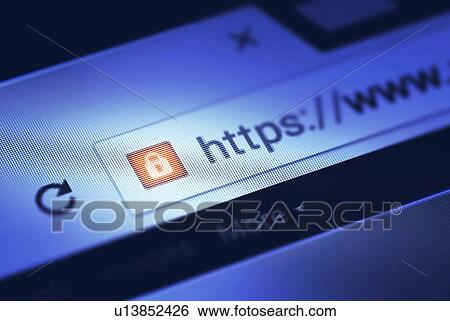 Https on internet search bar View Large Illustration Stock Illustration - Https on internet search bar. Fotosearch