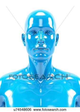 "Human head, Illustration" View Large Illustration Stock Illustration - "Human head, Illustration". Fotosearch