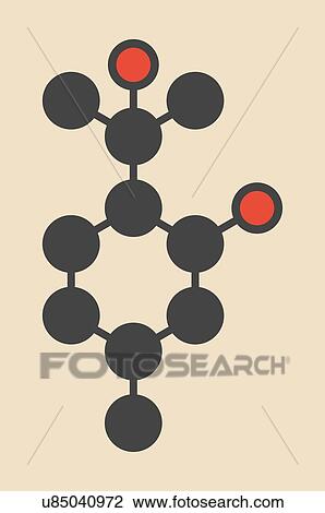 Insect repellent molecule View Large Illustration Drawing - Insect repellent molecule. Fotosearch