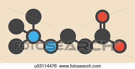 Stock Illustration - Meldonium anti-ischemic drug molecule. Fotosearch