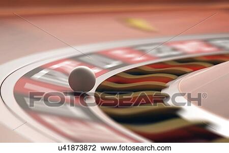 Drawing - "Roulette wheel, Illustration". Fotosearch
