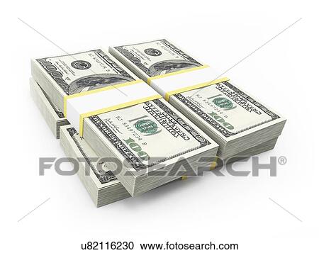 "US dollar notes, Illustration" View Large Illustration Clipart - "US dollar notes, Illustration". Fotosearch