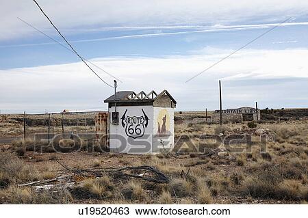 Abandoned built structure in desert View Large Photo Image Stock Image - Abandoned built structure in desert. Fotosearch
