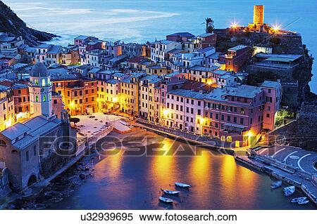 Aerial view of coastal town View Large Photo Image Stock Photography - Aerial view of coastal town. Fotosearch
