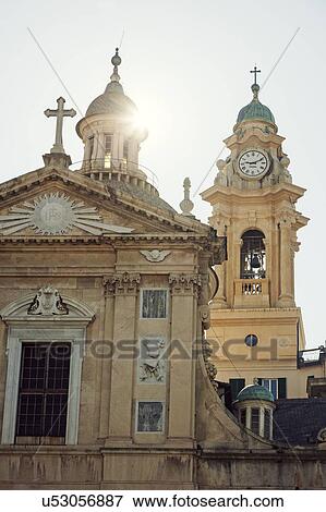 Church of Jesus in sunlight View Large Photo Image Stock Photo - Church of Jesus in sunlight. Fotosearch