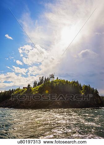Lighthouse on cliff View Large Photo Image Stock Image - Lighthouse on cliff. Fotosearch