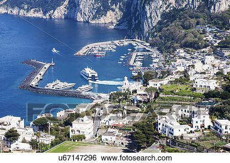 Marina Grande View Large Photo Image Stock Photograph - Marina Grande. Fotosearch